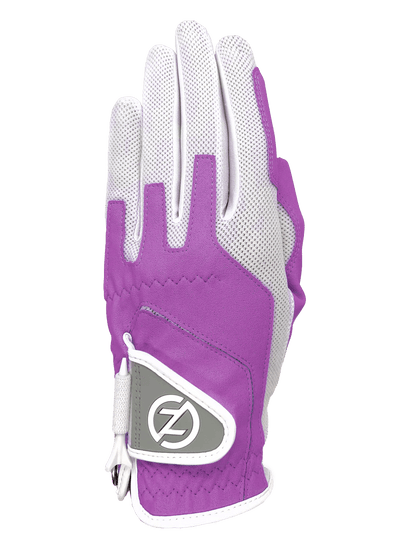 Zero Friction™ Women's Compression Golf Glove - Left Hand Lavender - Club Rehab