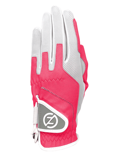 Zero Friction™ Women's Compression Golf Glove - Left Hand Pink - Club Rehab