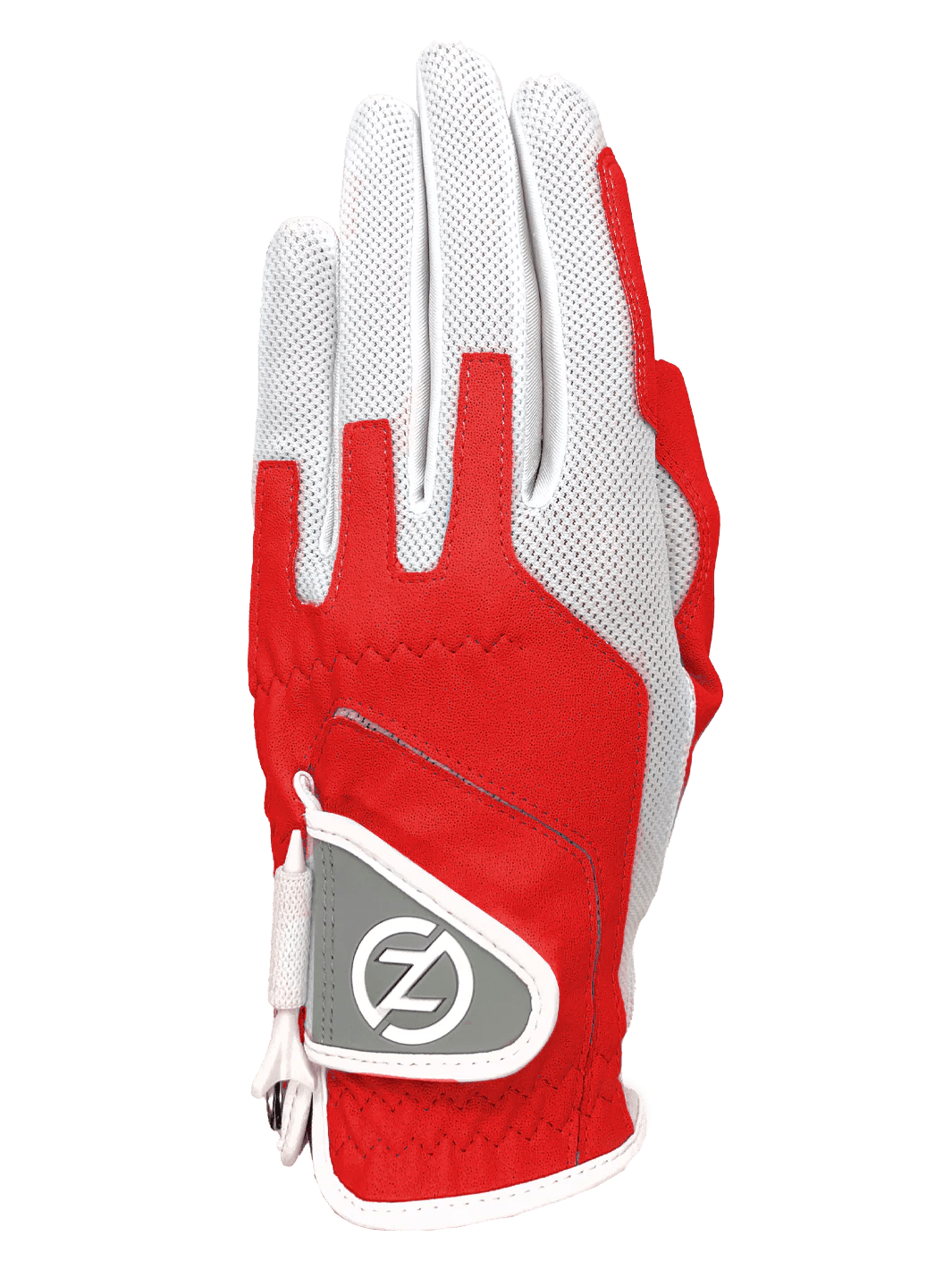 Zero Friction™ Women's Compression Golf Glove - Left Hand Red - Club Rehab