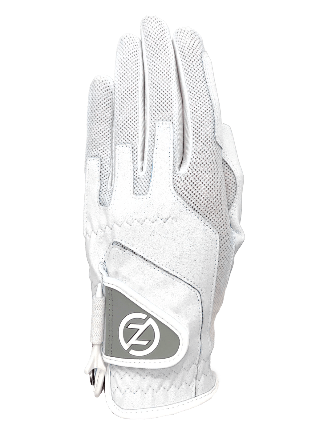Zero Friction™ Women's Compression Golf Glove - Left Hand White - Club Rehab