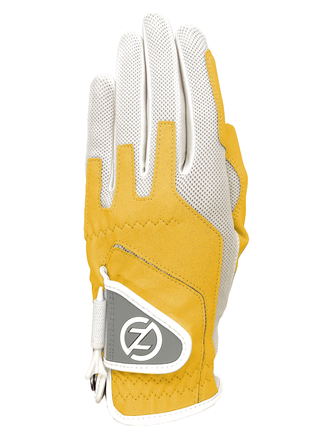 Zero Friction™ Women's Compression Golf Glove - Left Hand Yellow - Club Rehab