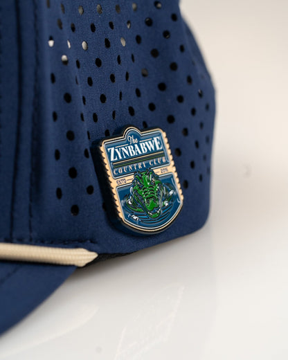 Zynbabwe Country Club Navy - Perforated Rope Hat - Club Rehab