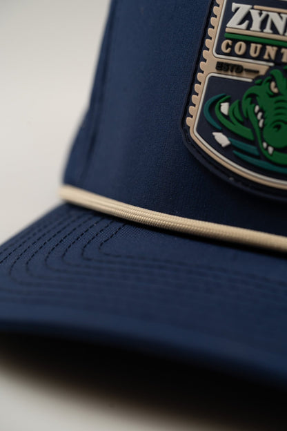 Zynbabwe Country Club Navy - Perforated Rope Hat - Club Rehab